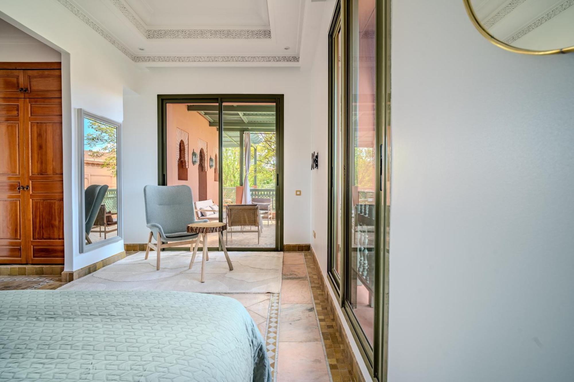 Family Stay Aux Jardins De La Palmeraie 马拉喀什 外观 照片