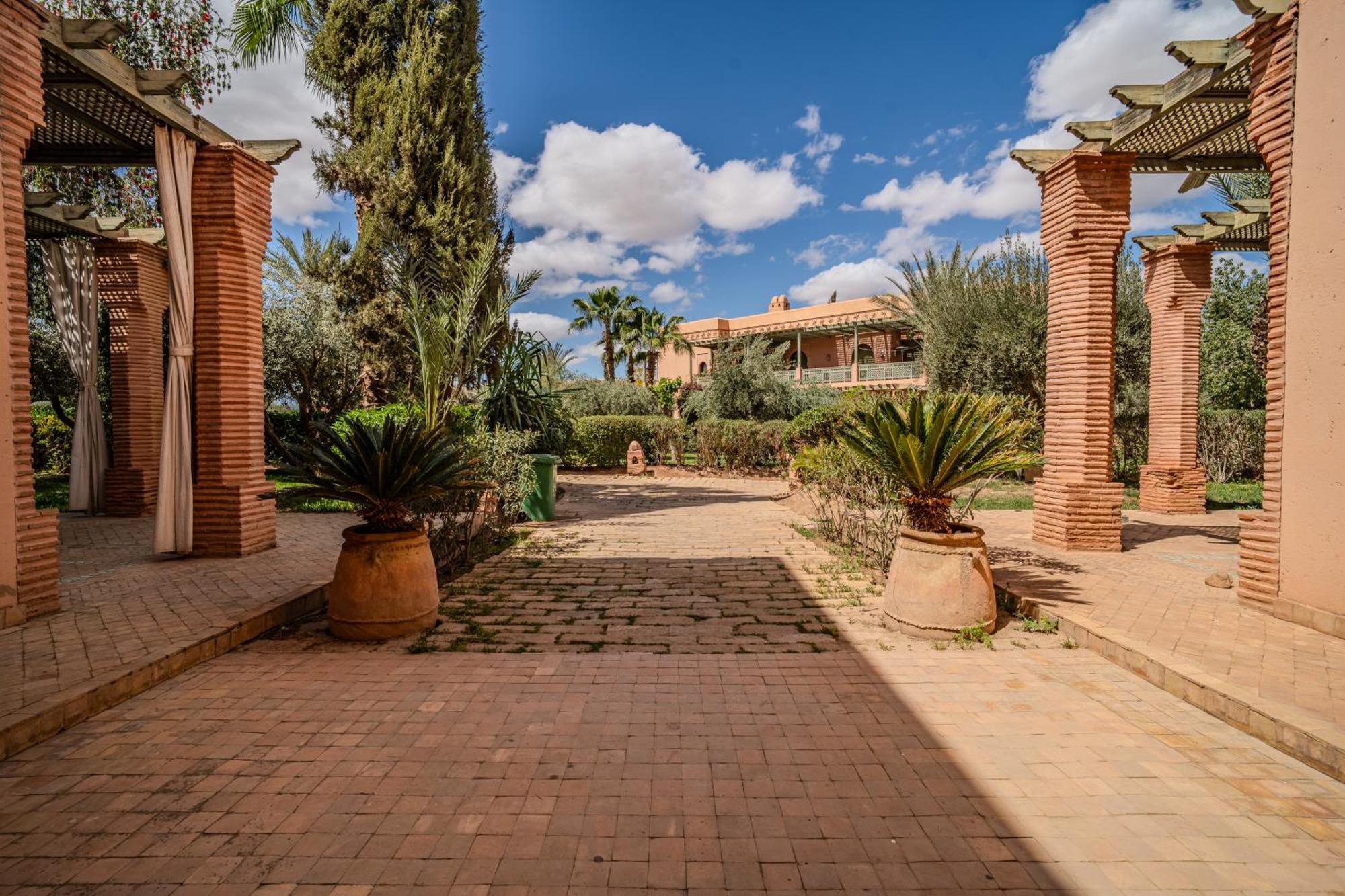 Family Stay Aux Jardins De La Palmeraie 马拉喀什 外观 照片